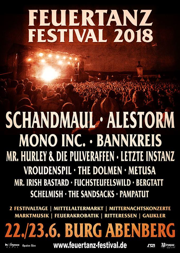 Flyer Feuertanz Festival 2018