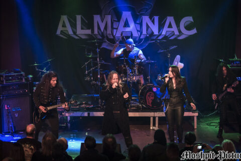 Konzertfotos von Almanac auf der Tour of the Dragonhead 2018