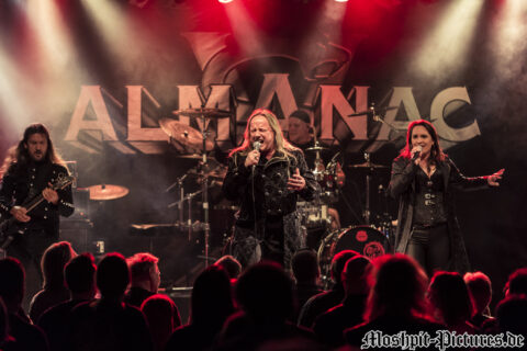 Konzertfotos von Almanac auf der Tour of the Dragonhead 2018