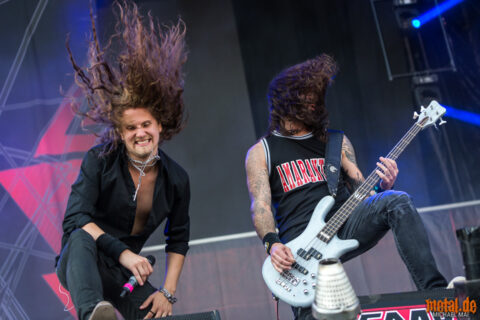 Amaranthe auf dem Summer Breeze Open Air 2018