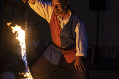 Konzertfoto von Basseltan & Orlando von Goudenhaven - Feuertanz Festival 2022