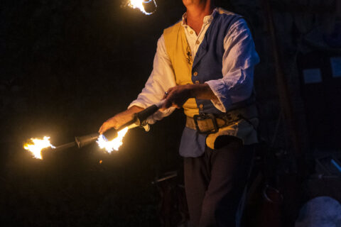 Konzertfoto von Basseltan & Orlando von Goudenhaven - Feuertanz Festival 2022
