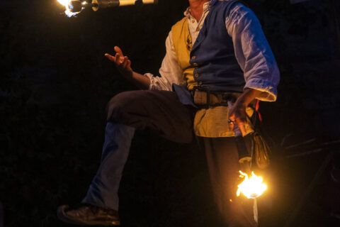Konzertfoto von Basseltan & Orlando von Goudenhaven - Feuertanz Festival 2022