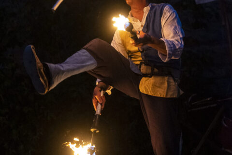 Konzertfoto von Basseltan & Orlando von Goudenhaven - Feuertanz Festival 2022