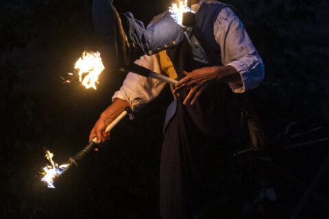 Konzertfoto von Basseltan & Orlando von Goudenhaven - Feuertanz Festival 2022