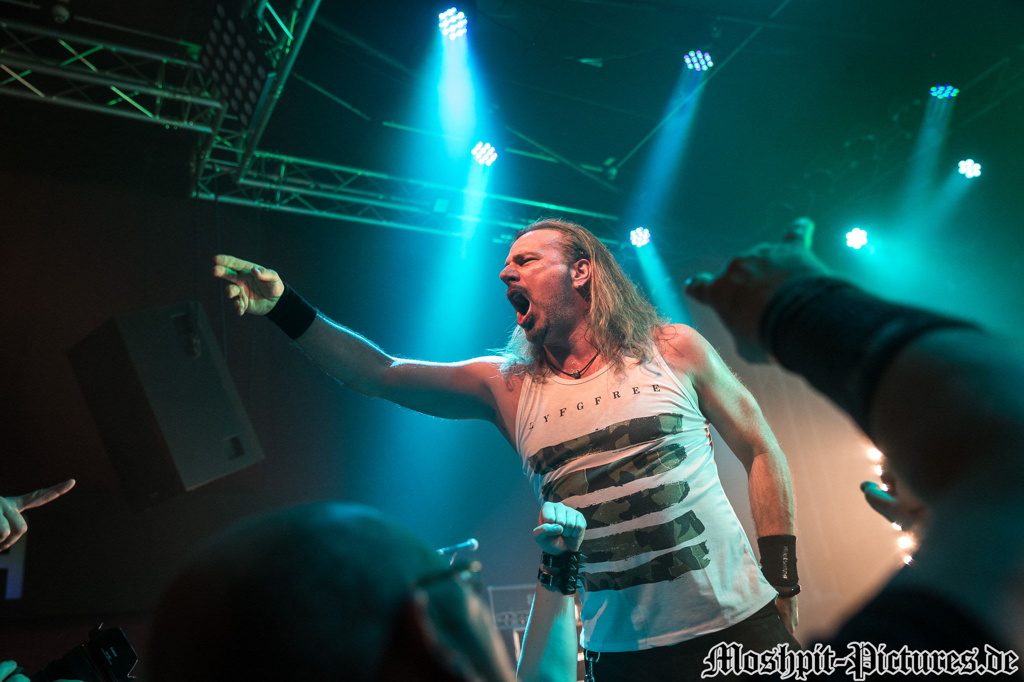 Konzertfotos von Brainstorm auf der Midnight Ghost Tour 2019