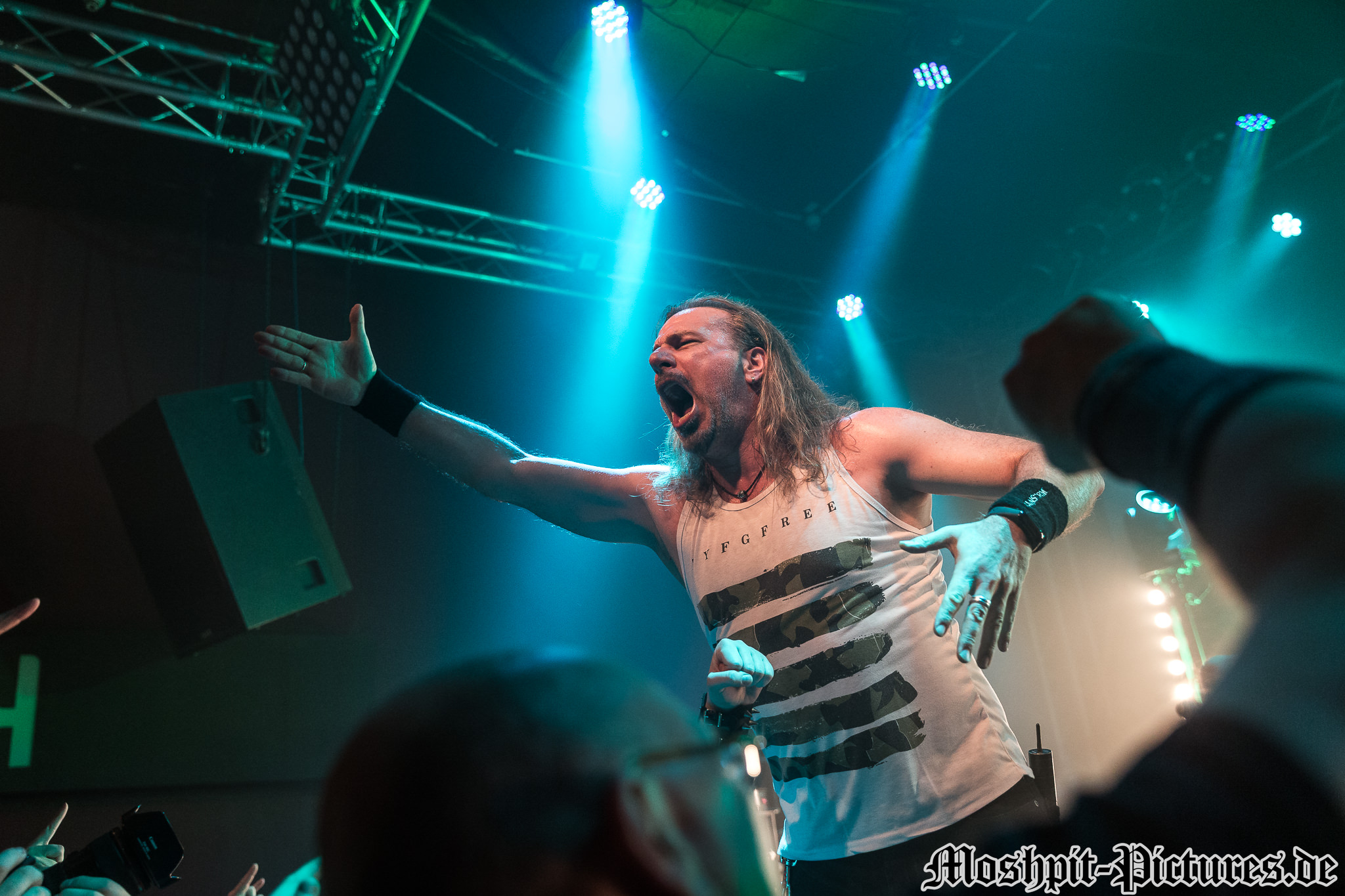 Konzertfotos von Brainstorm auf der Midnight Ghost Tour 2019