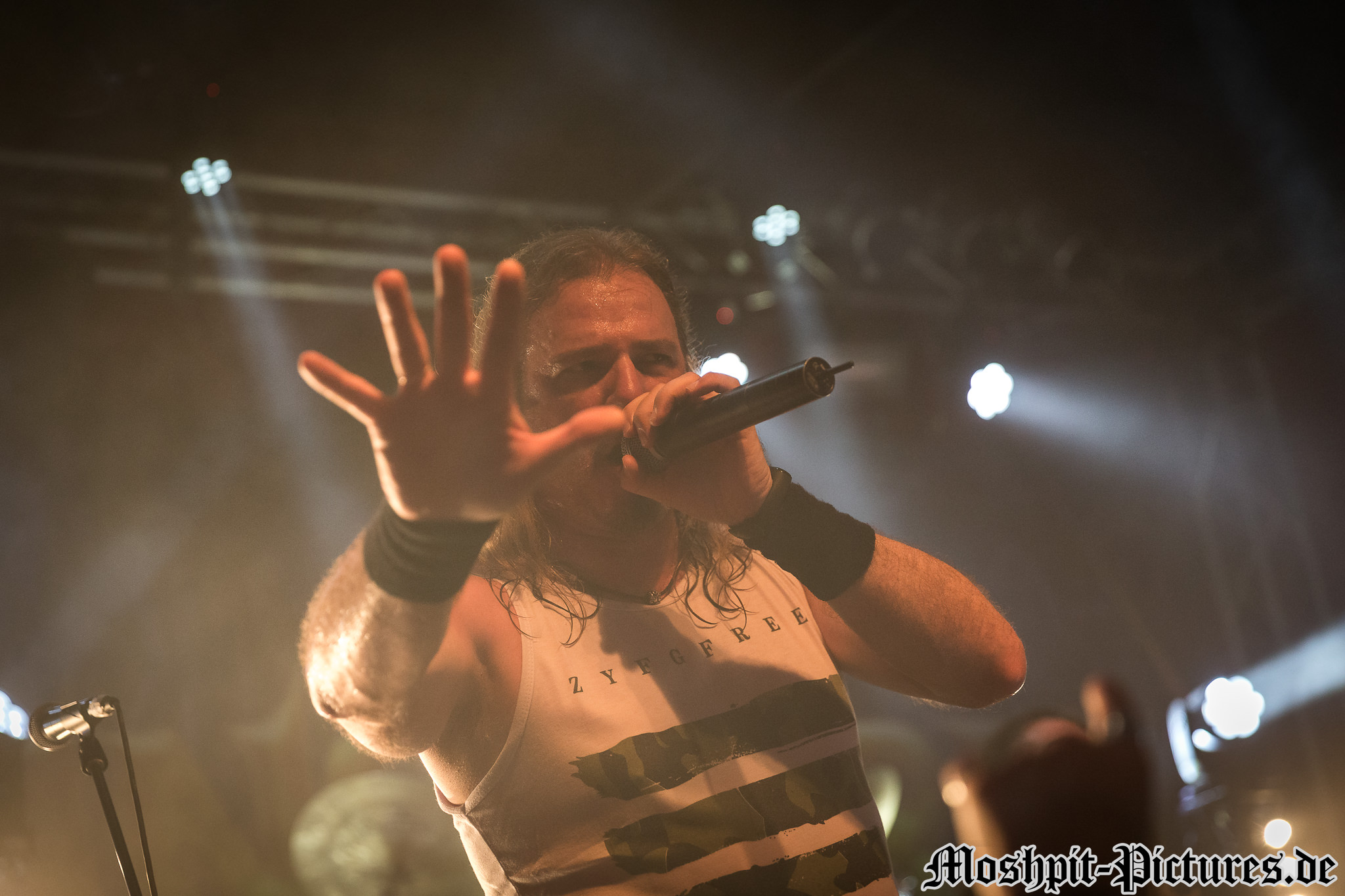 Konzertfotos von Brainstorm auf der Midnight Ghost Tour 2019