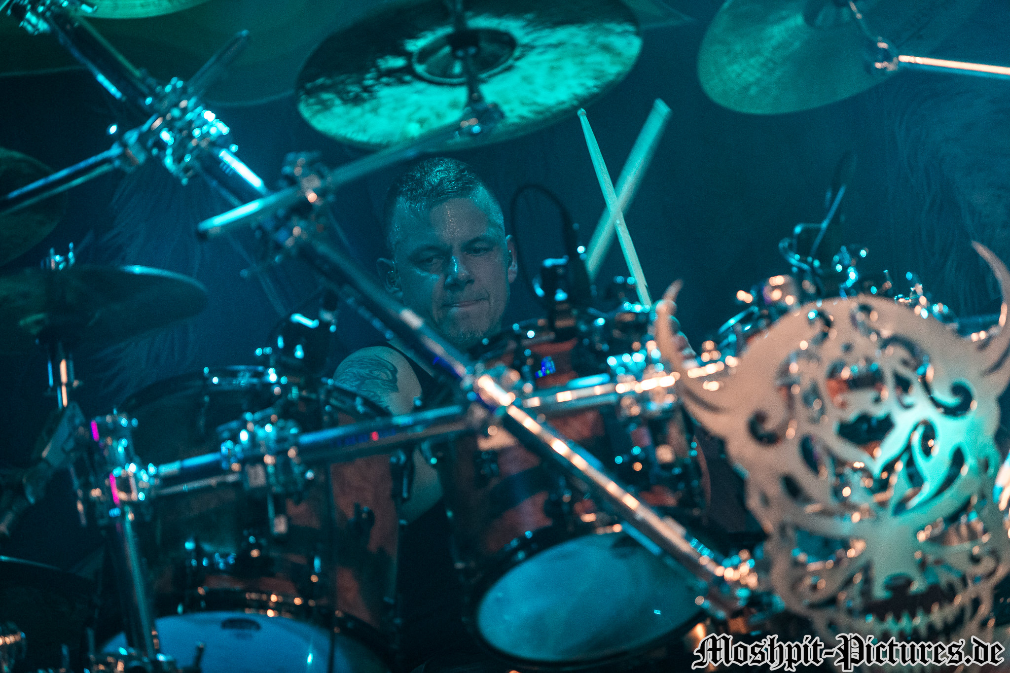 Konzertfotos von Brainstorm auf der Midnight Ghost Tour 2019