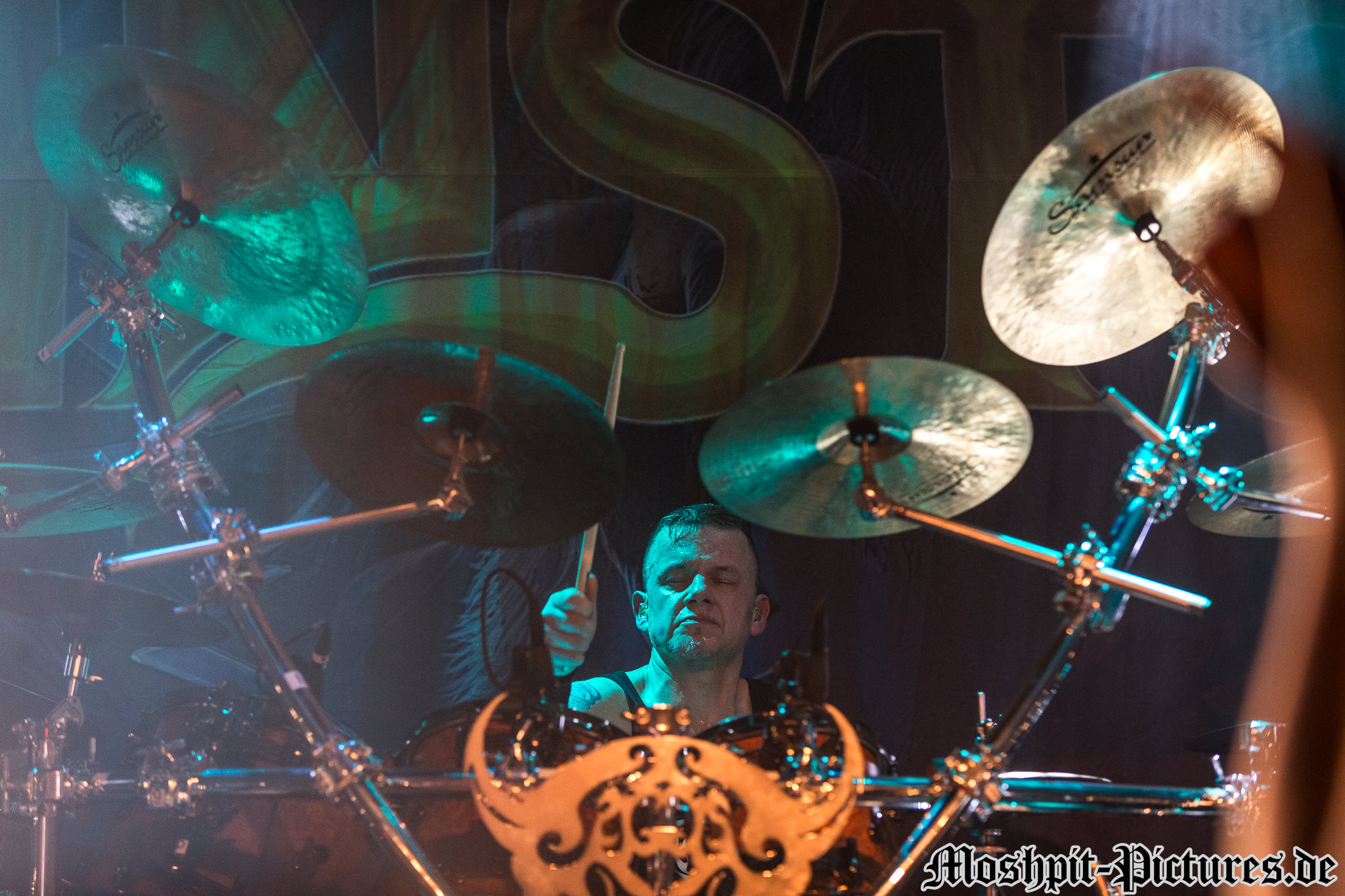 Konzertfotos von Brainstorm auf der Midnight Ghost Tour 2019