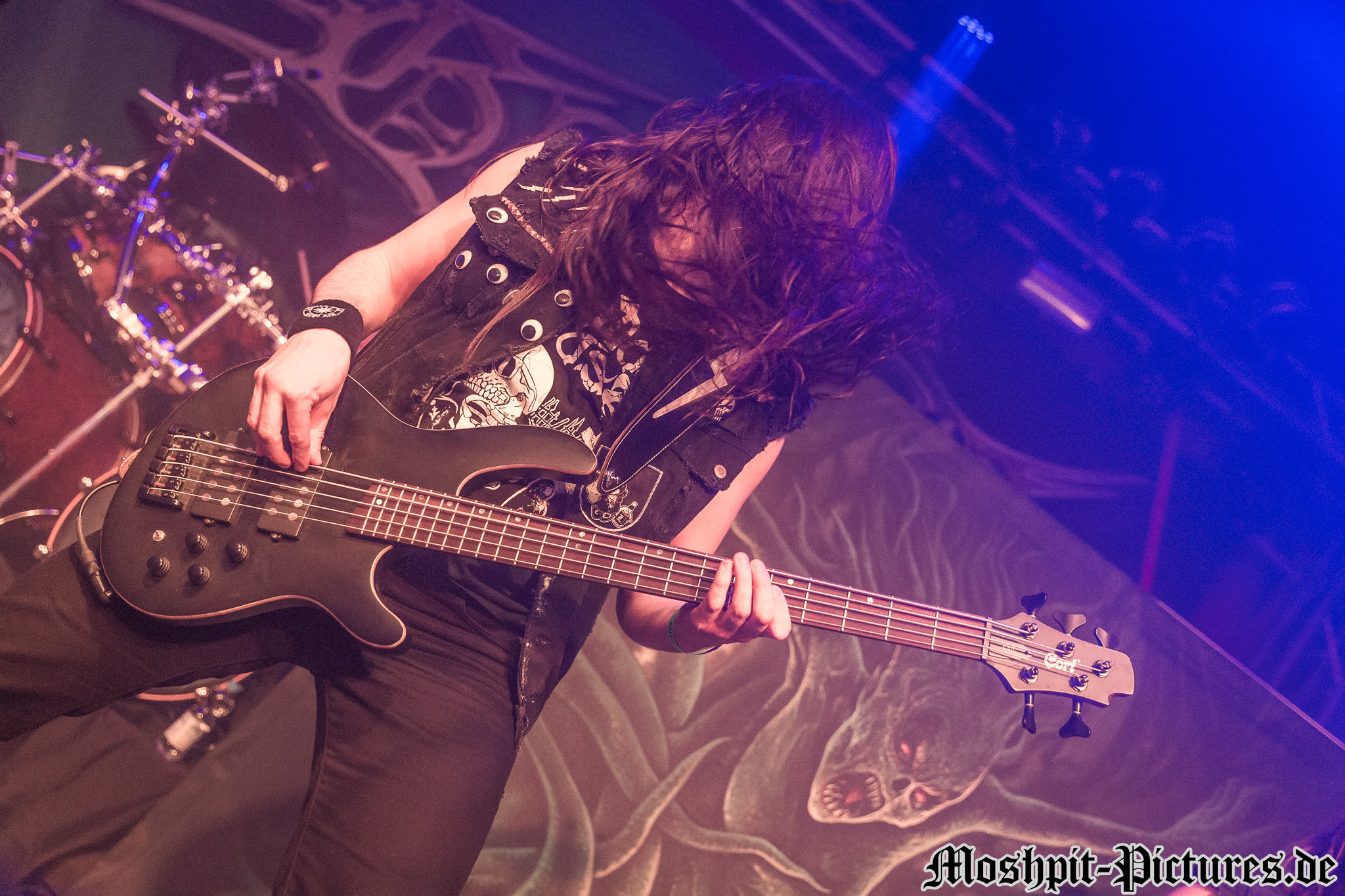 Konzertfotos von Gloryful auf der Midnight Ghost Tour 2019