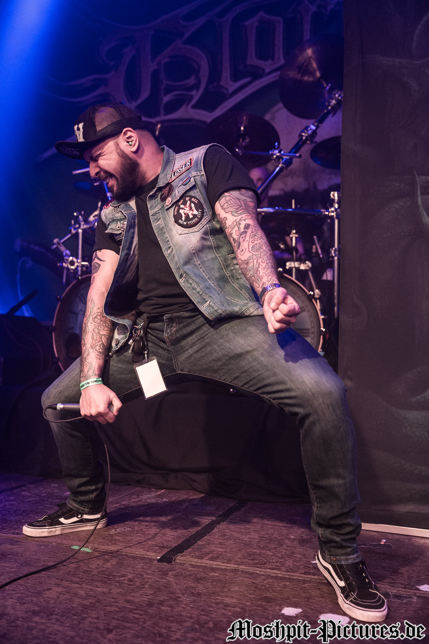 Konzertfotos von Gloryful auf der Midnight Ghost Tour 2019