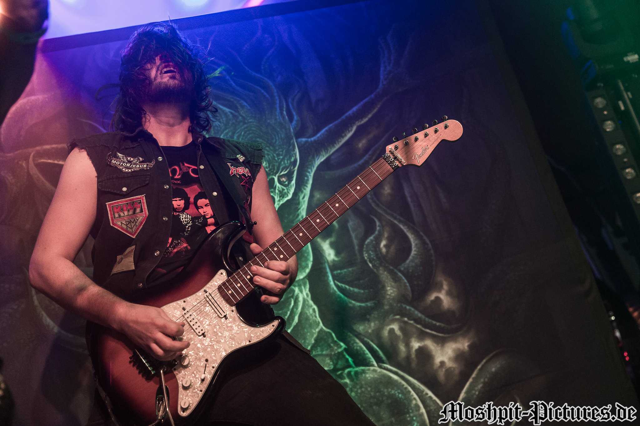 Konzertfotos von Gloryful auf der Midnight Ghost Tour 2019