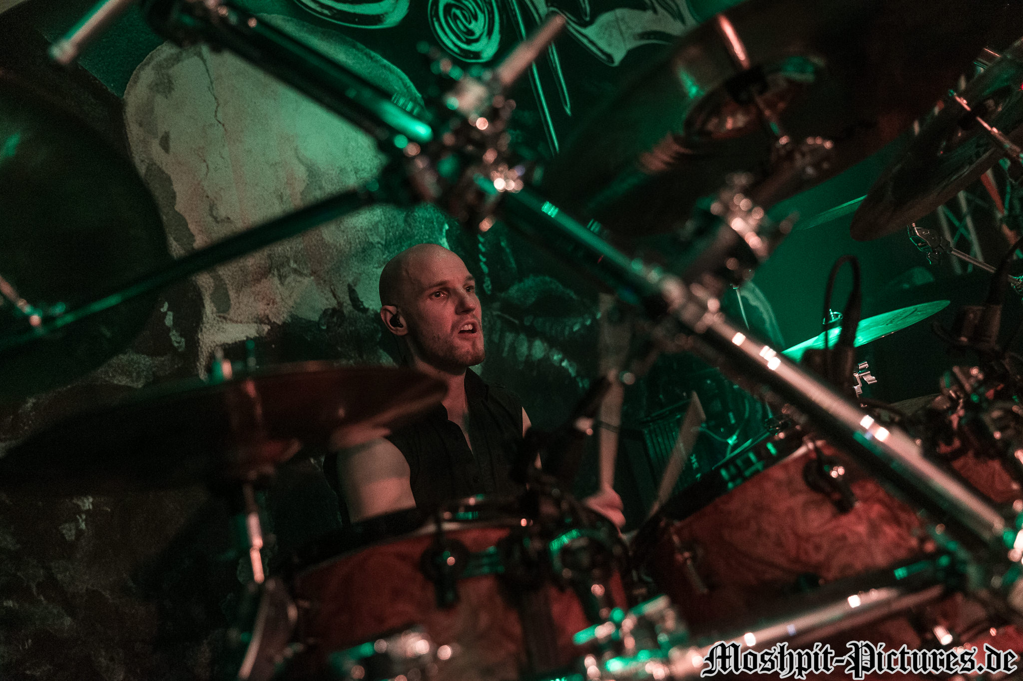 Konzertfotos von Gloryful auf der Midnight Ghost Tour 2019
