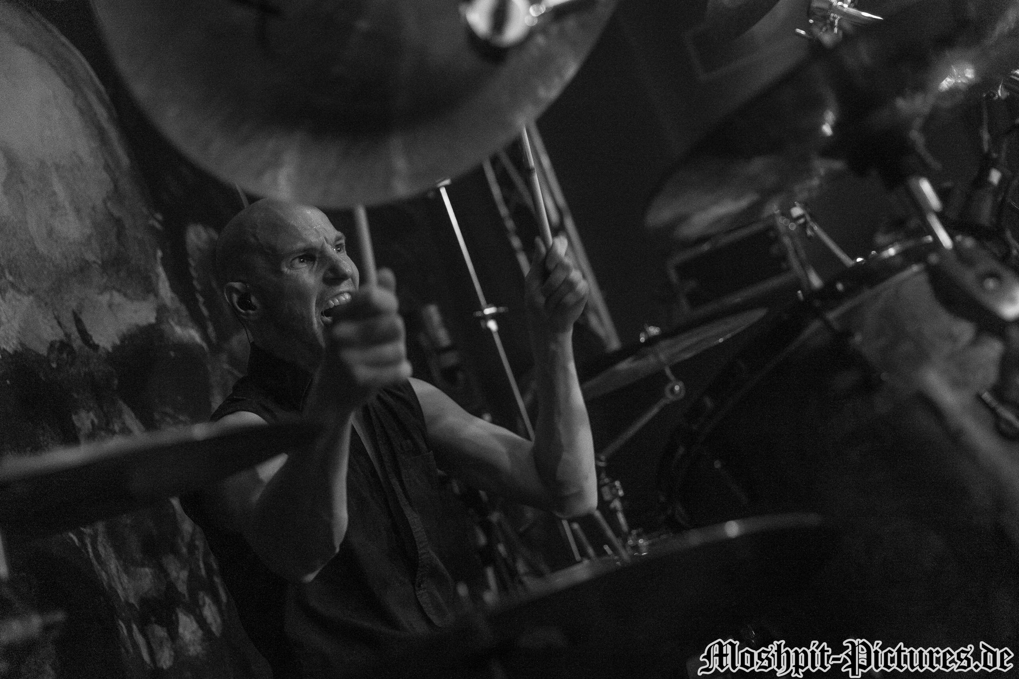 Konzertfotos von Gloryful auf der Midnight Ghost Tour 2019