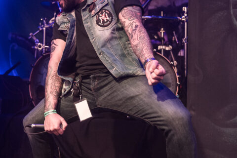 Konzertfotos von Gloryful auf der Midnight Ghost Tour 2019