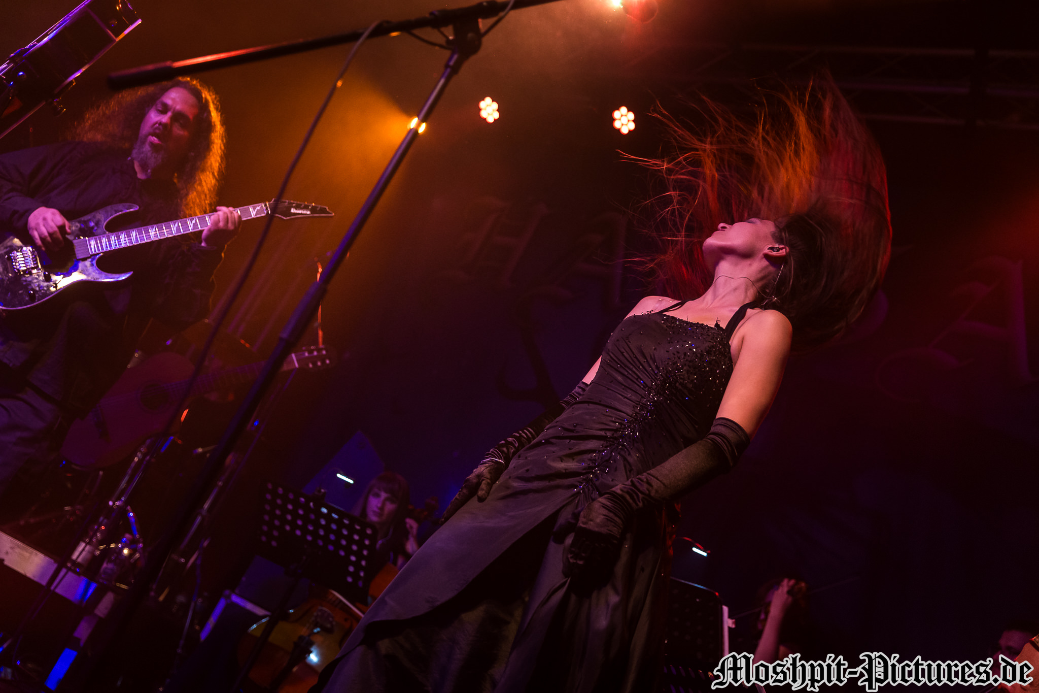 Konzertfotos von Haggard auf der Bards of Symphony and Metal Tour 2018