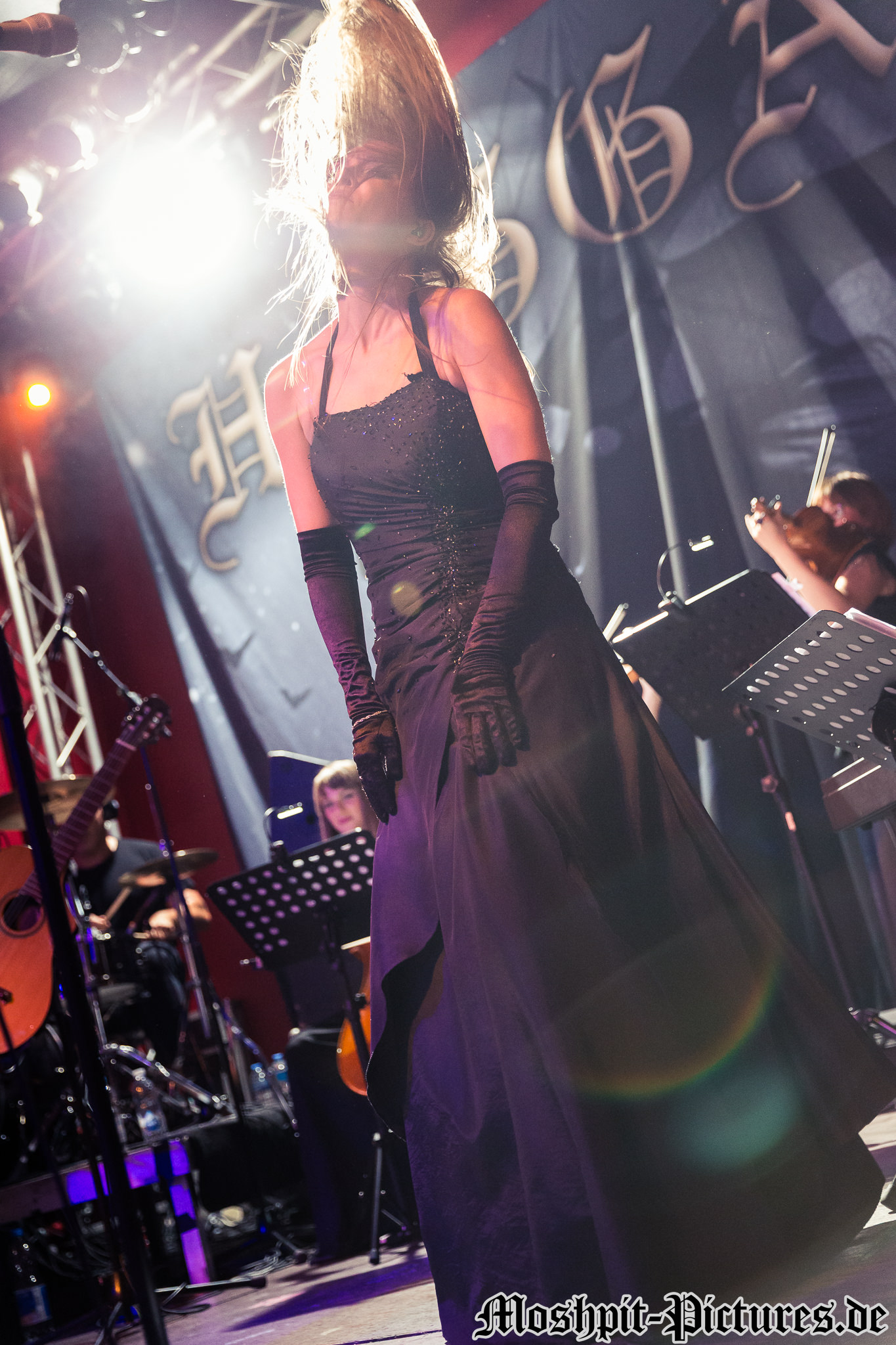 Konzertfotos von Haggard auf der Bards of Symphony and Metal Tour 2018