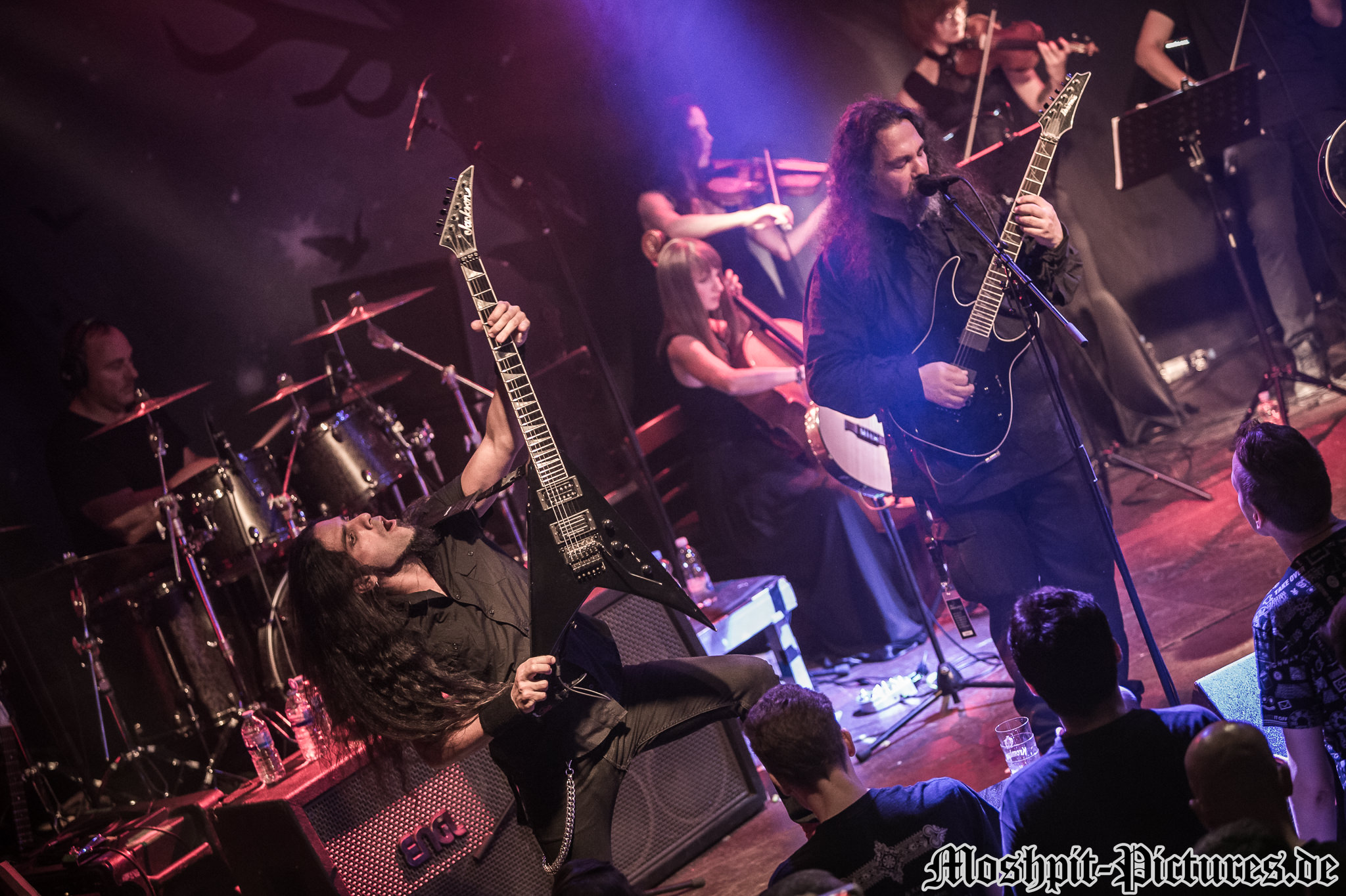 Konzertfotos von Haggard auf der Bards of Symphony and Metal Tour 2018