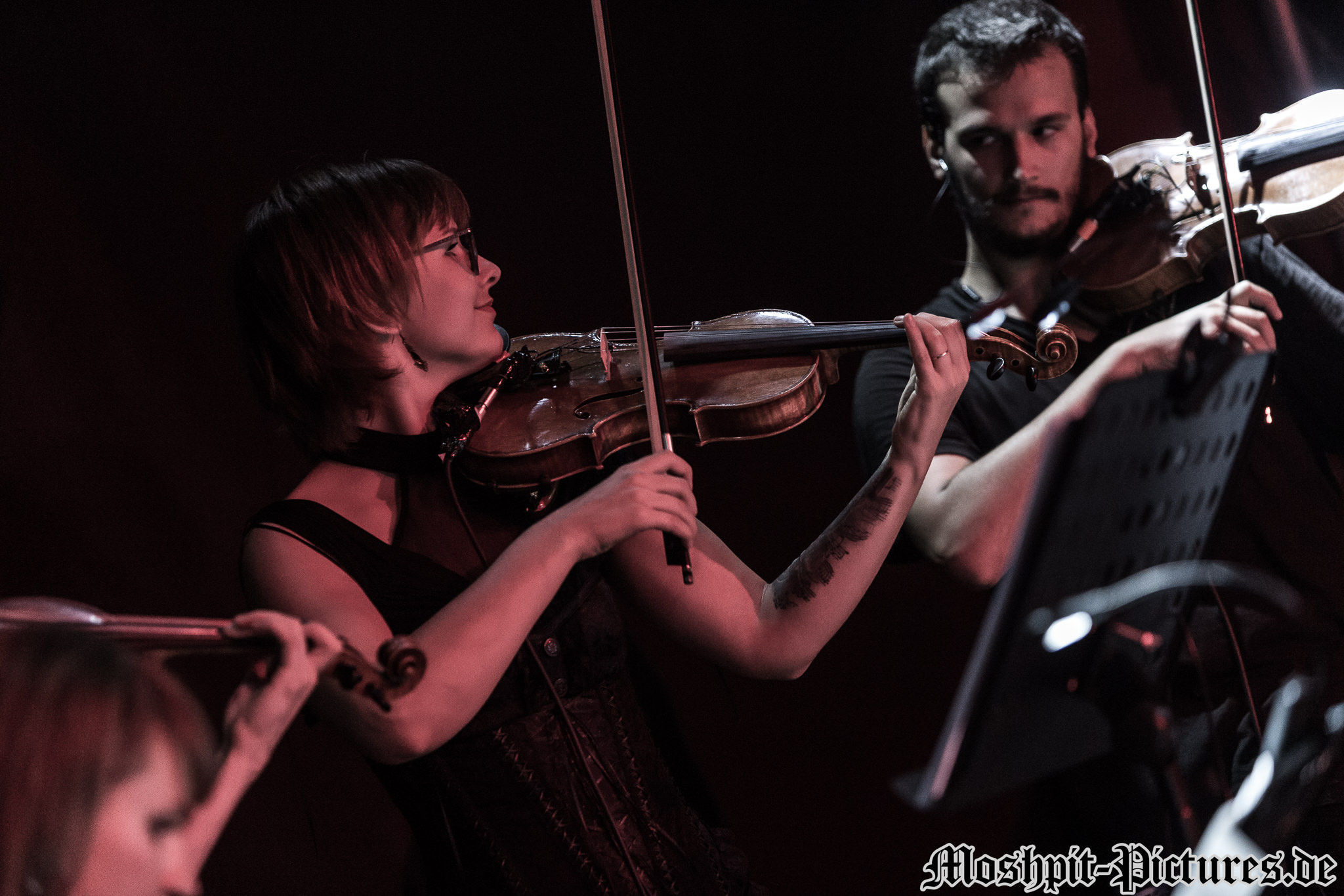 Konzertfotos von Haggard auf der Bards of Symphony and Metal Tour 2018