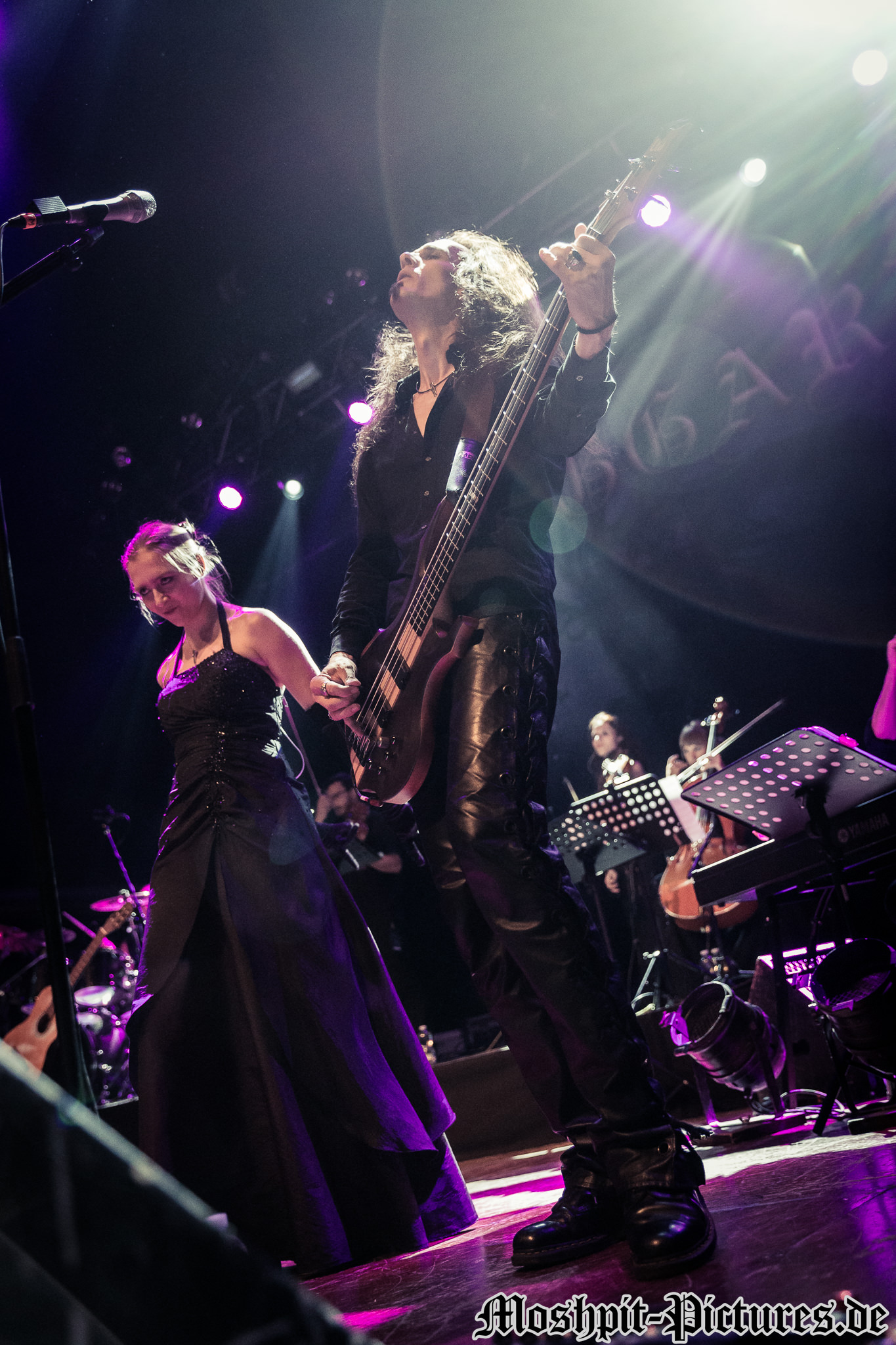 Konzertfotos von Haggard auf der Bards of Symphony and Metal Tour 2018