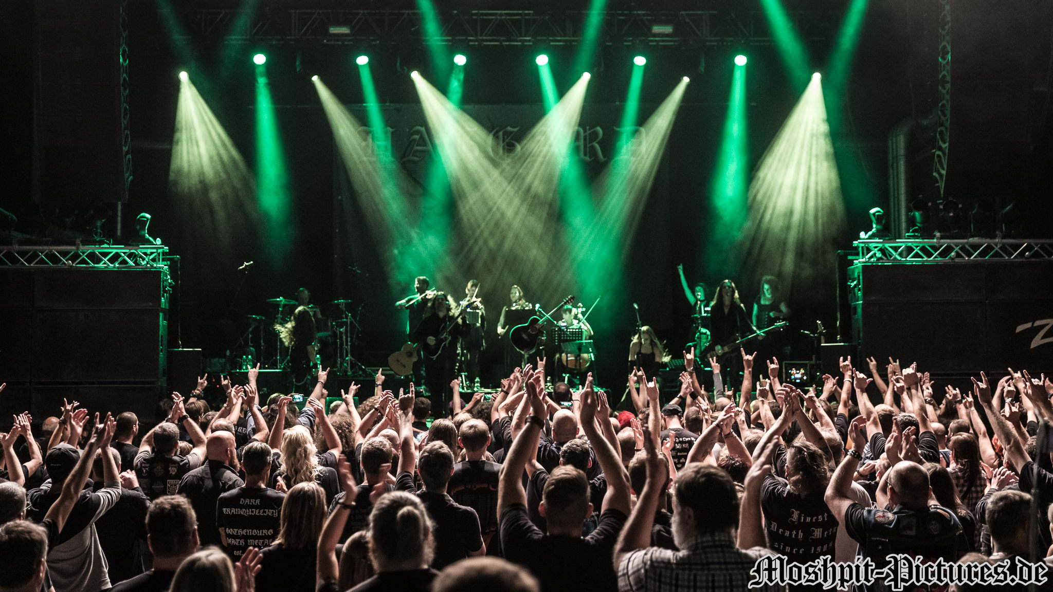 Konzertfotos von Haggard auf der Bards of Symphony and Metal Tour 2018