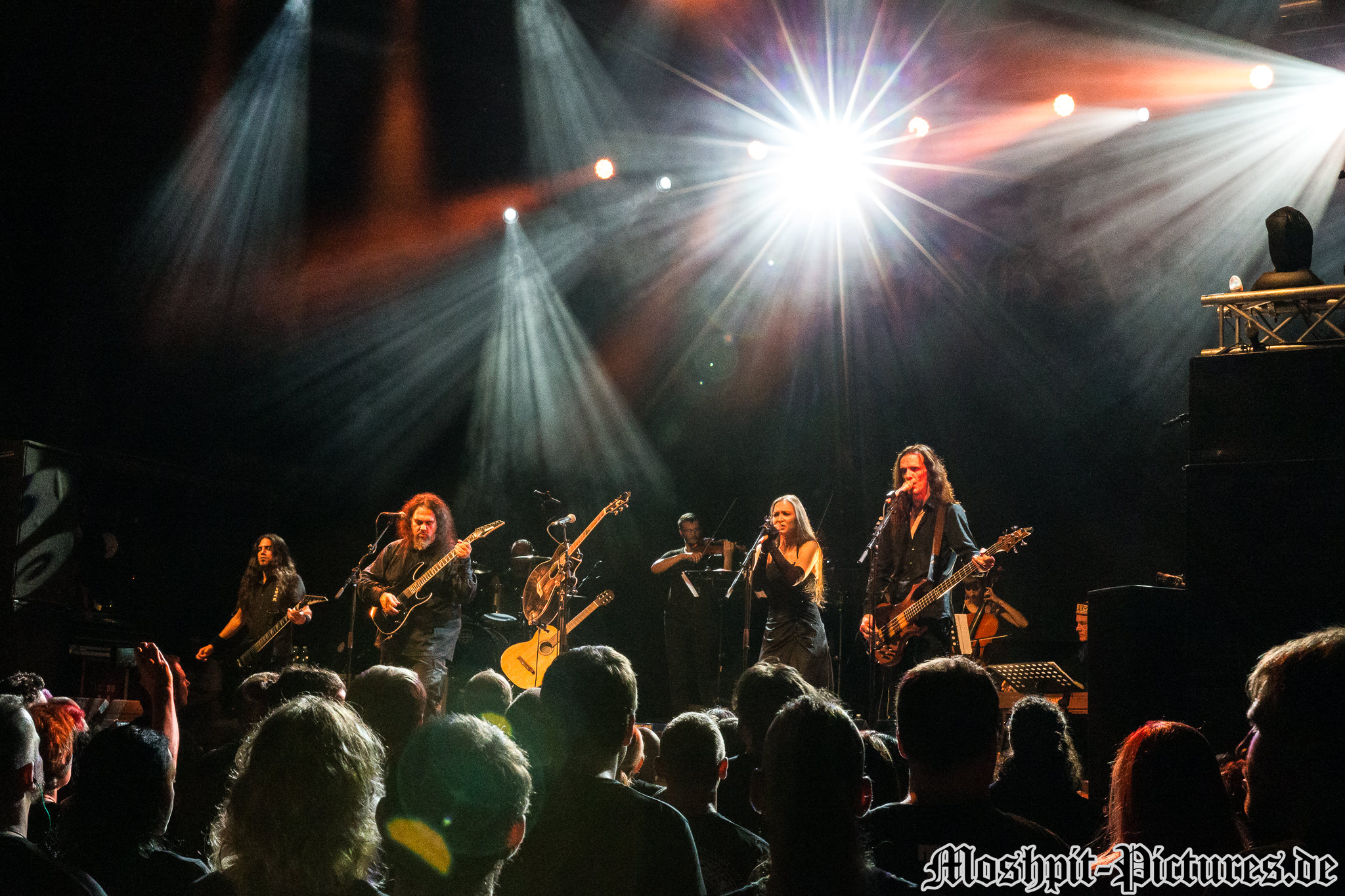 Konzertfotos von Haggard auf der Bards of Symphony and Metal Tour 2018