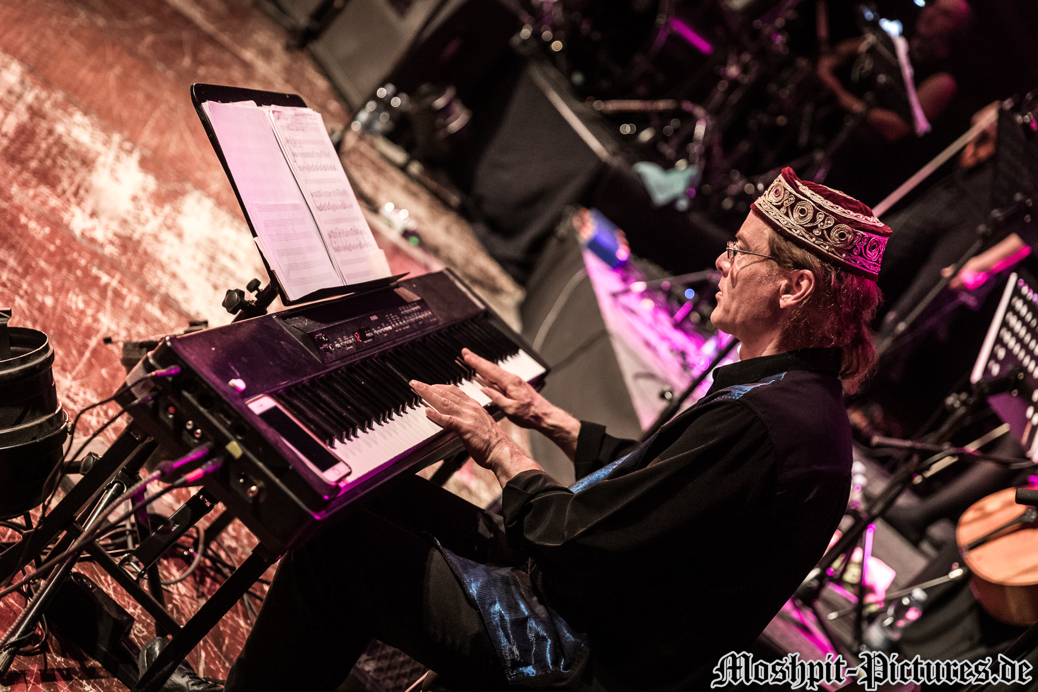 Konzertfotos von Haggard auf der Bards of Symphony and Metal Tour 2018