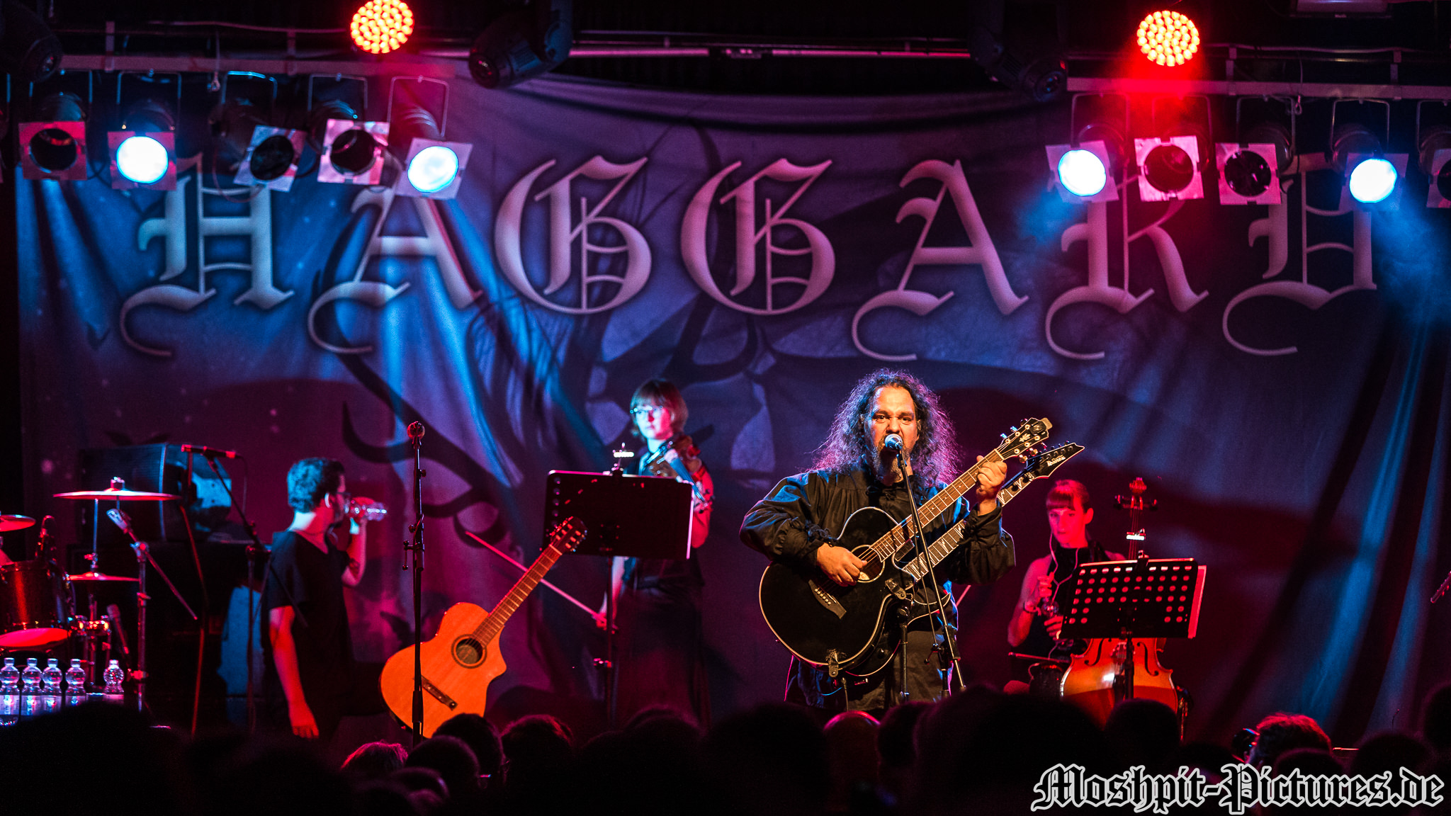Konzertfotos von Haggard auf der Bards of Symphony and Metal Tour 2018