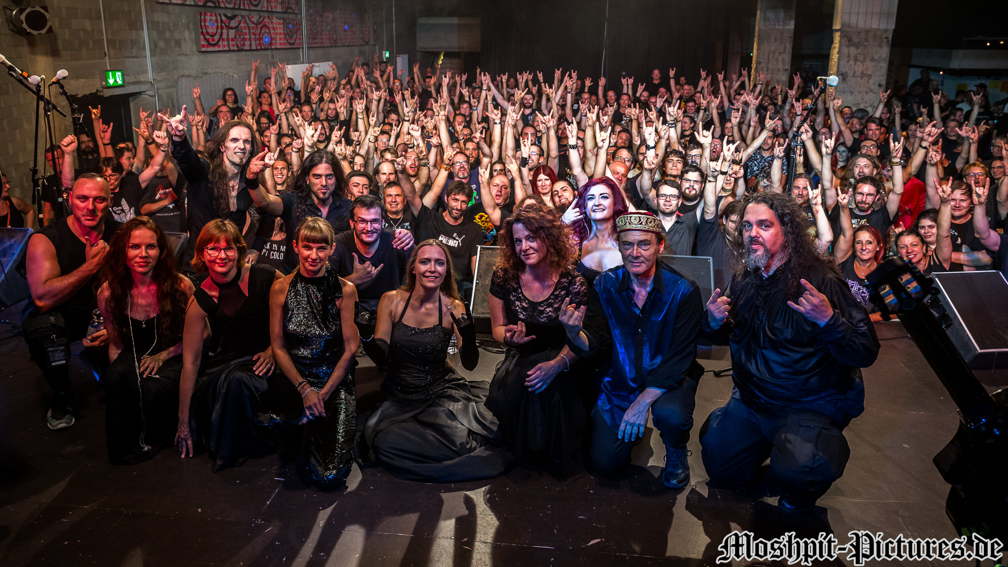 Konzertfotos von Haggard auf der Bards of Symphony and Metal Tour 2018