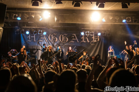 Konzertfotos von Haggard auf der Bards of Symphony and Metal Tour 2018