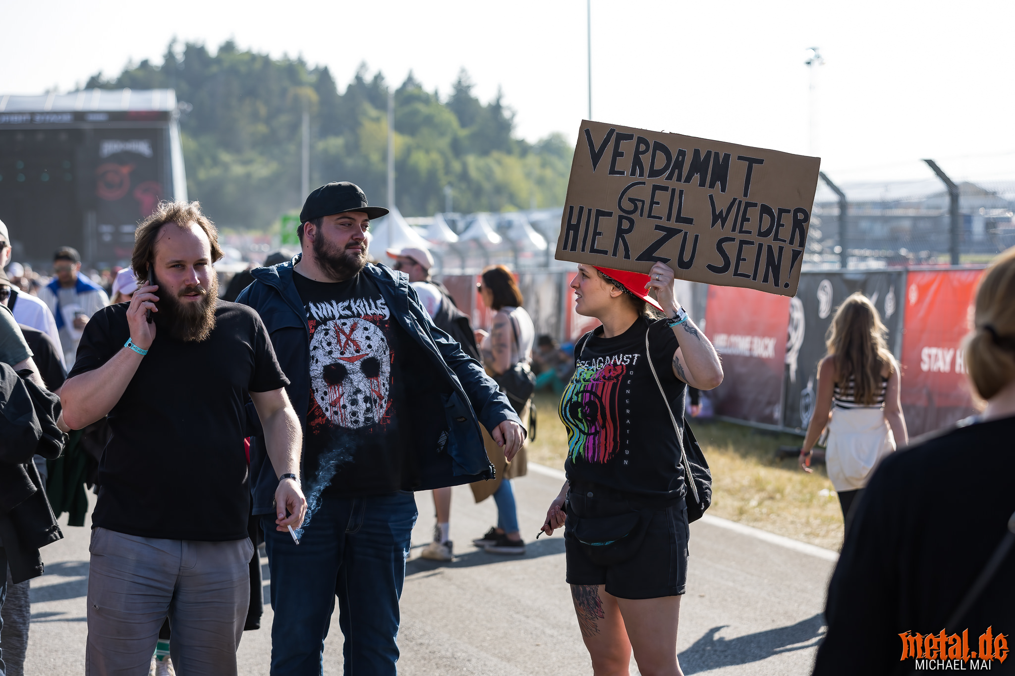 Fotoimpression beim Rock am Ring 2023