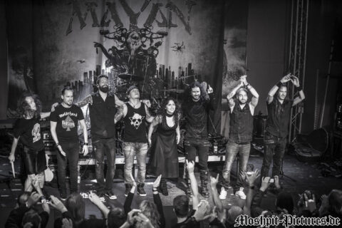 Konzertfotos von MaYan auf der Tour of the Dragonhead 2018