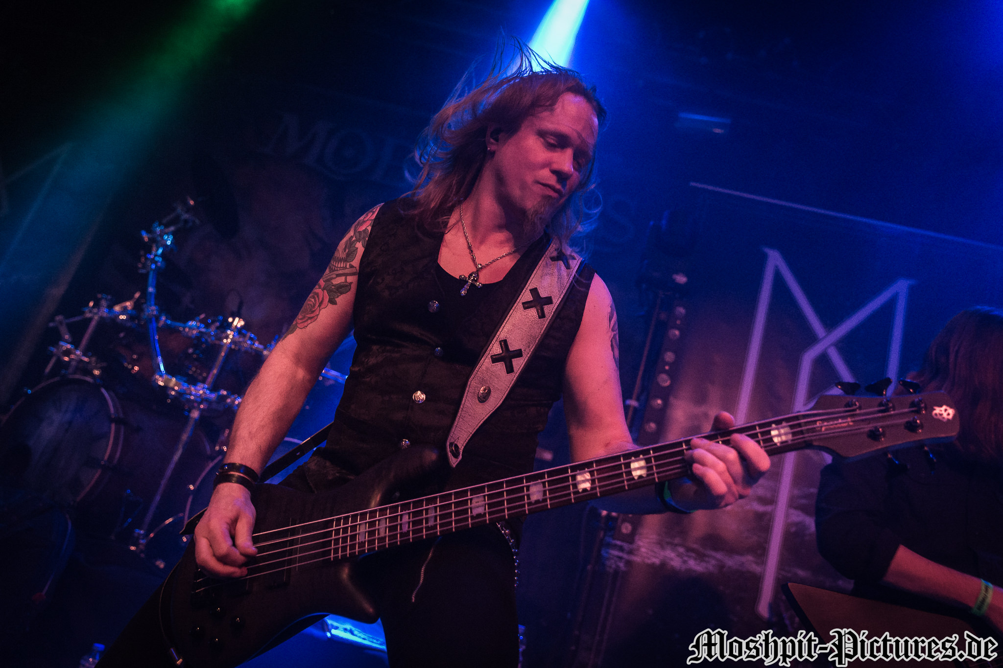 Konzertfotos von Mob Rules auf der Midnight Ghost Tour 2019