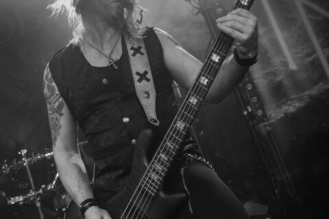 Konzertfotos von Mob Rules auf der Midnight Ghost Tour 2019