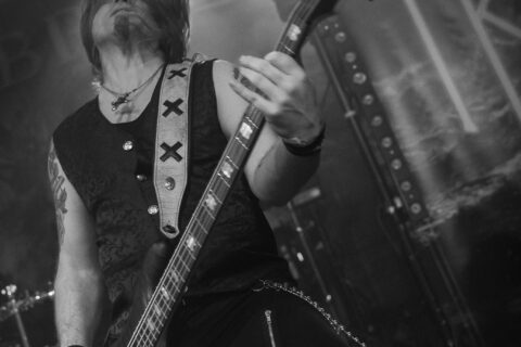 Konzertfotos von Mob Rules auf der Midnight Ghost Tour 2019