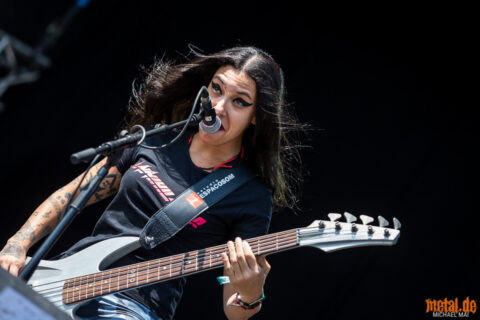 Nervosa auf dem Summer Breeze Open Air 2018