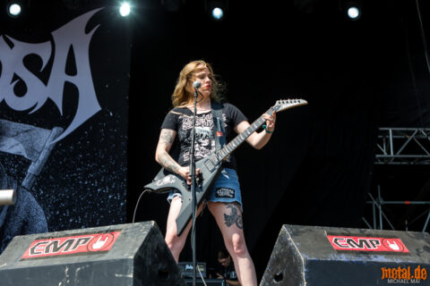 Nervosa auf dem Summer Breeze Open Air 2018