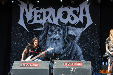 Nervosa auf dem Summer Breeze Open Air 2018