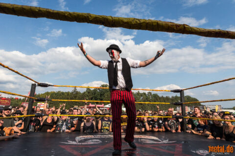 The Rock n Roll Wrestling Bash auf dem Summer Breeze Open Air 2018