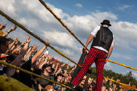 The Rock n Roll Wrestling Bash auf dem Summer Breeze Open Air 2018