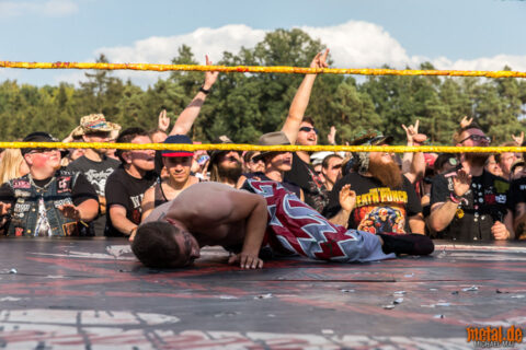 The Rock n Roll Wrestling Bash auf dem Summer Breeze Open Air 2018