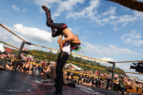 The Rock n Roll Wrestling Bash auf dem Summer Breeze Open Air 2018