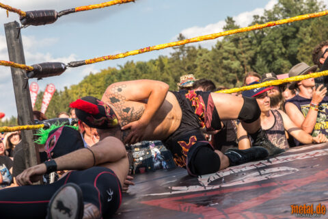 The Rock n Roll Wrestling Bash auf dem Summer Breeze Open Air 2018