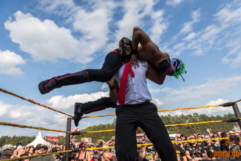 The Rock n Roll Wrestling Bash auf dem Summer Breeze Open Air 2018