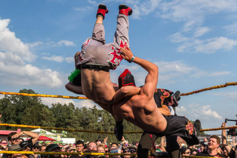 The Rock n Roll Wrestling Bash auf dem Summer Breeze Open Air 2018