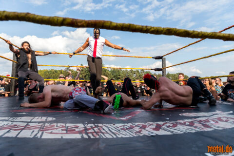 The Rock n Roll Wrestling Bash auf dem Summer Breeze Open Air 2018