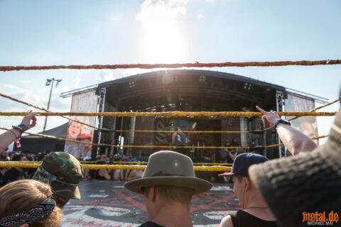 The Rock n Roll Wrestling Bash auf dem Summer Breeze Open Air 2018
