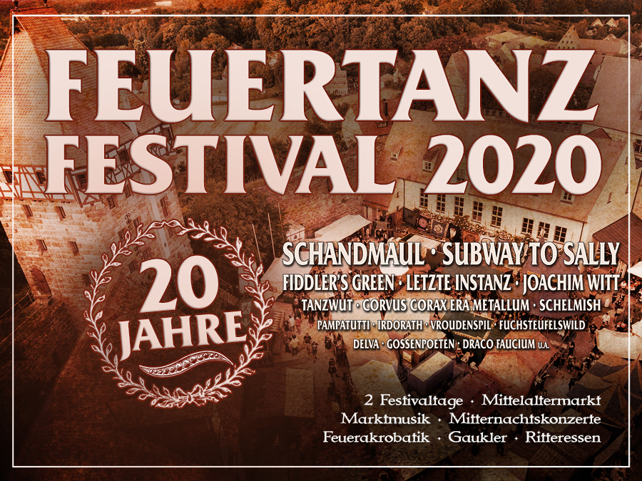 Feuertanz Festival 2020 Flyer
